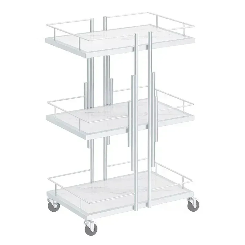 Description Picture 5 of itemBeauty Cart Beauty Salon Special Storage Rack Light Luxury Nail Eyelash Trolley Hair Dyeing Tool Cart Kitchen Islands Trolleys