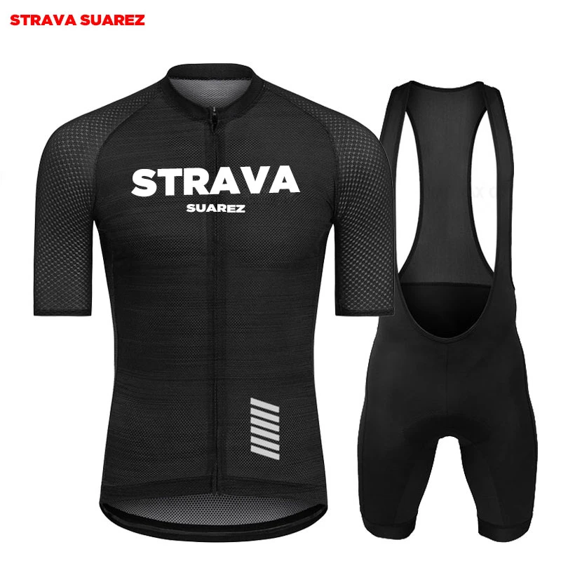 STRAVA SUAREZ Men’s Cycling Clothing Set, Summer 2023 Bicycle Jerseys
