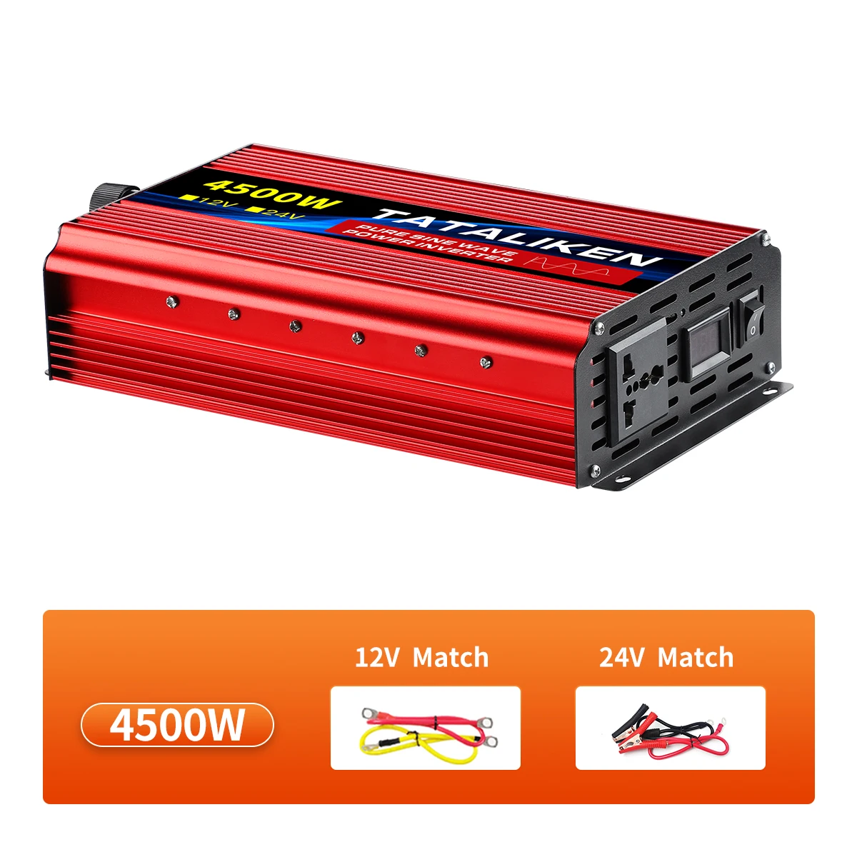 Inversor dc12v24v ac 220v tensão 5060hz poder