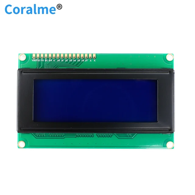 LCD1602 Module Blue/Yellow/green Screen 20* 4.5 V LCD/LCM Display PCF8574T PCF8574 IIC I2C Interface For 5V Arduino 2004A 5V Blue