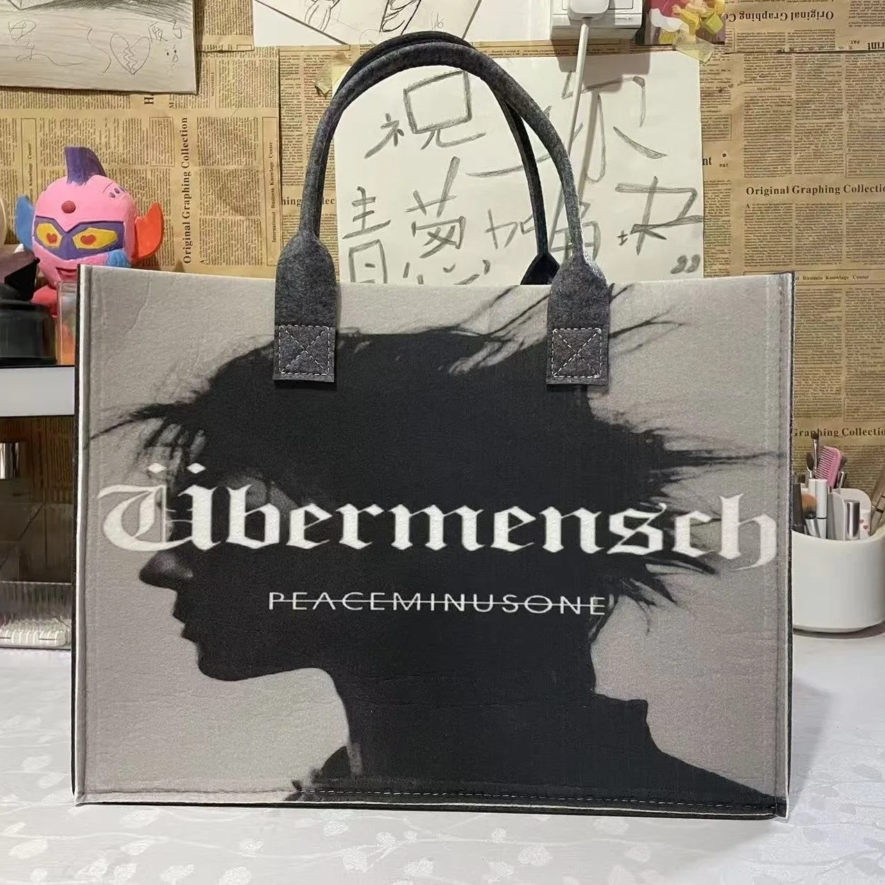 G-DRAGON♡ÜBERMENSCH ストリングバッグ G-DRAGON Übermensch グッズ ナップザック ストリングバッグ