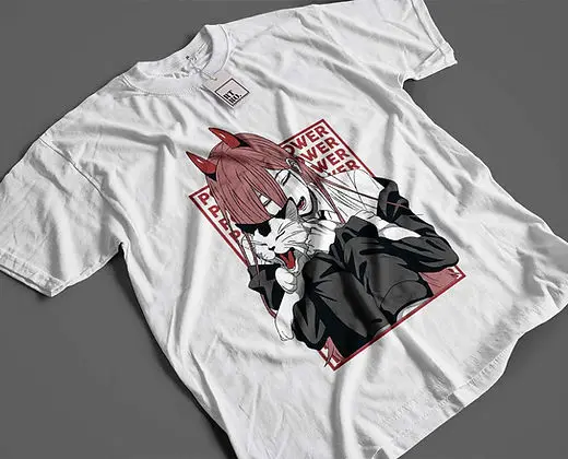 Chainsaw Man cotton anime Shirt