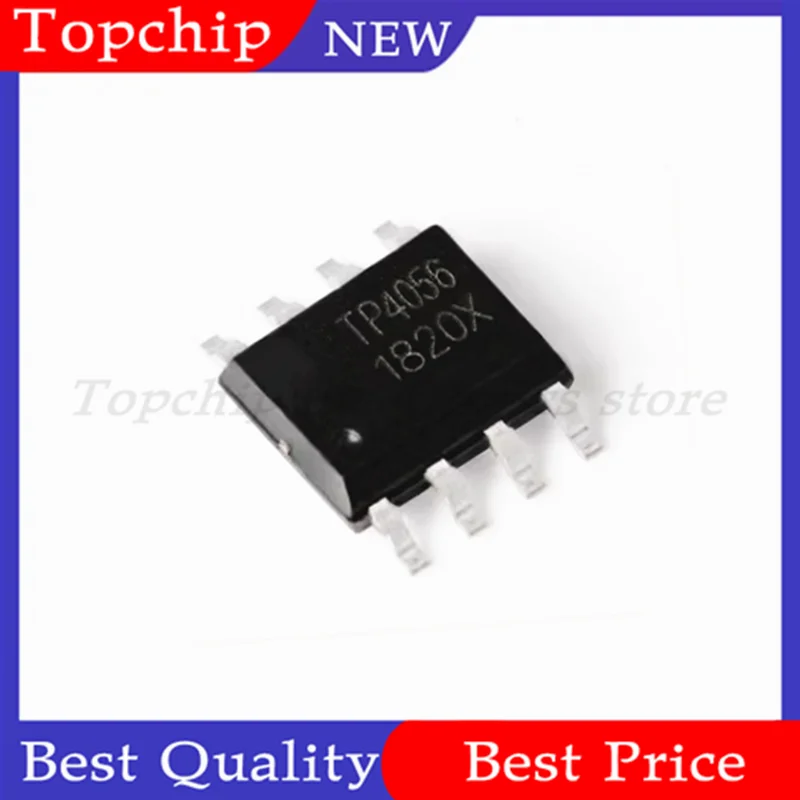10 Pz Tp4056 Sop8 4056E Tc4056A Tp4056E 4056 Sop-8 Sop Smd Nuovo