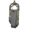 Tactical Folded Rotating Phone Holder Case Suitable Large-Size Smart Phone MOLLE Fixed Vertical & Lateral Operation Navigation 3