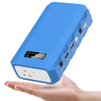 Portable Power Bank Battery Charger with AC DC Outlet 88.8Wh 65W Outdoor Small Generators for Backup Camping Outdoor Emergency 2