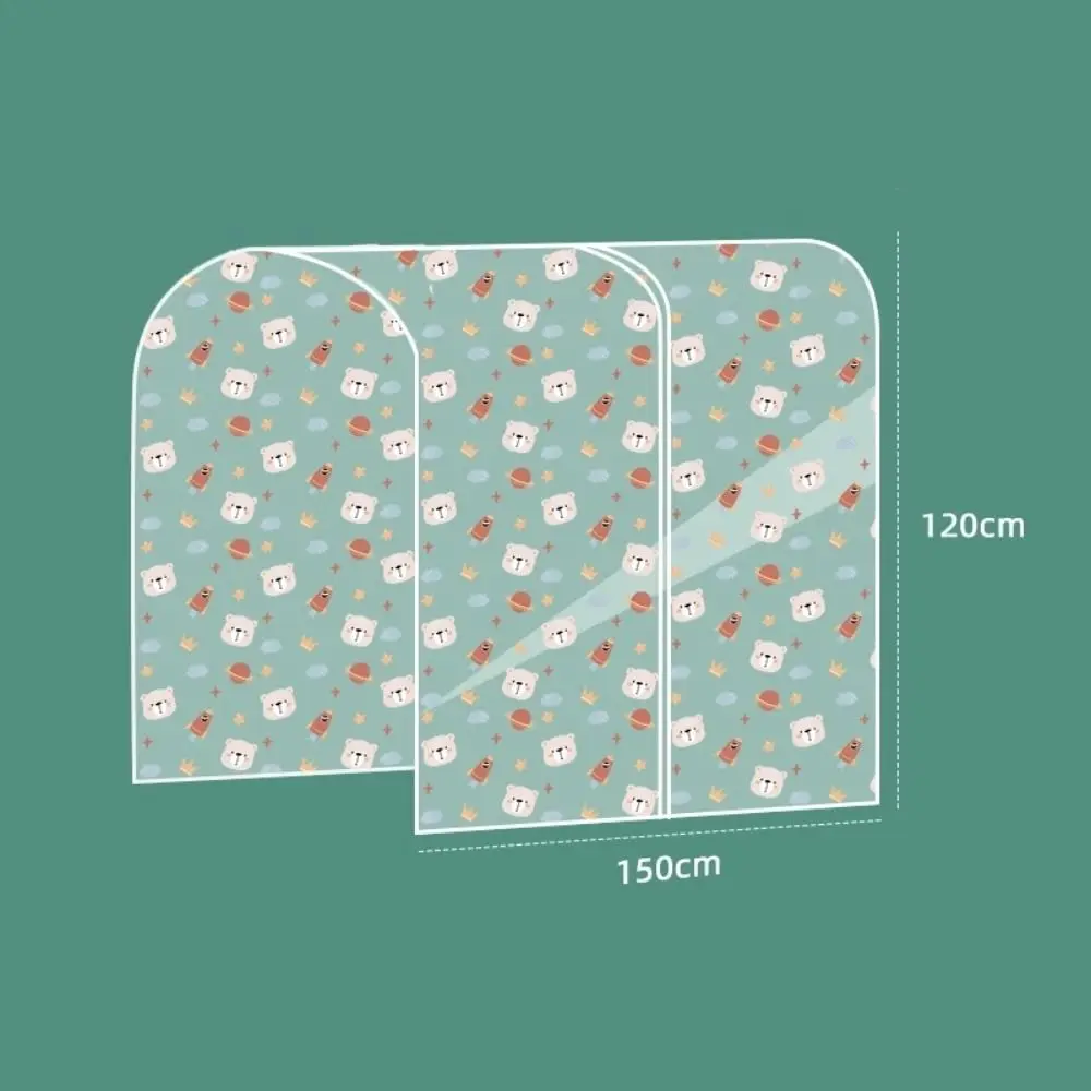 방수 의류 먼지 커버 방진 두꺼운 의류 걸이형 정리 커버 대용량 걸이형 보관 가방