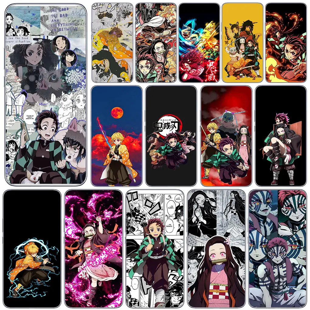Demon Slayer Tanjirou Nezuko Phone Per Motorola Moto One G8 G7 Play Action Fusion Plus Power Vision Zoom Hyper Macro Cover Case