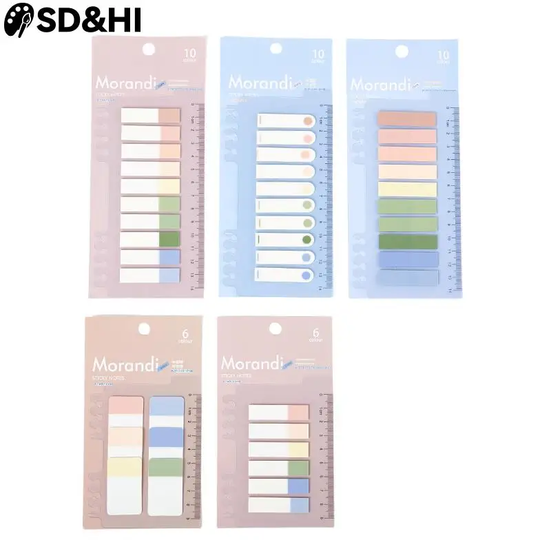 

120/200 Sheets Flags Tabs Neon Page Markers Paper Index Bookmark Sticky Notes Notepad Bookmark School Supplies Kawaii Stationery
