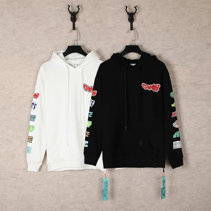 

OFF WHITE Fashion Luxury High-end New Fall/Winter 2024 hoodie long-sleeved hoodie for men and women