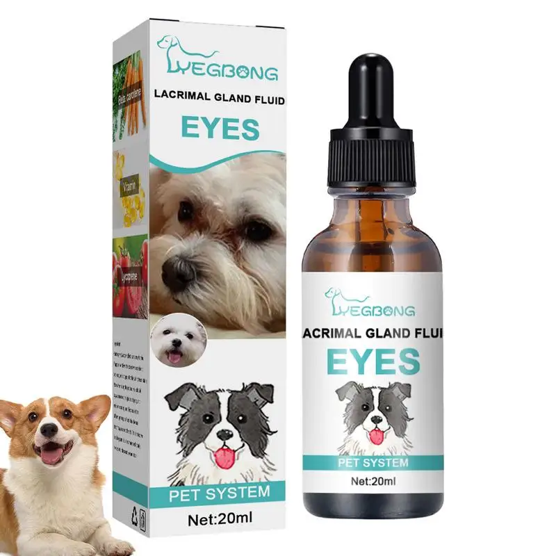 Pet Eye Wash Dog Eye Wash Drops Eye Wash Solution For Pet Care Soothe Eye Irritations Remove Eye Debris Prevents Eye Tear japan artificial tear eye drops relieve dry eye fatigue 13ml