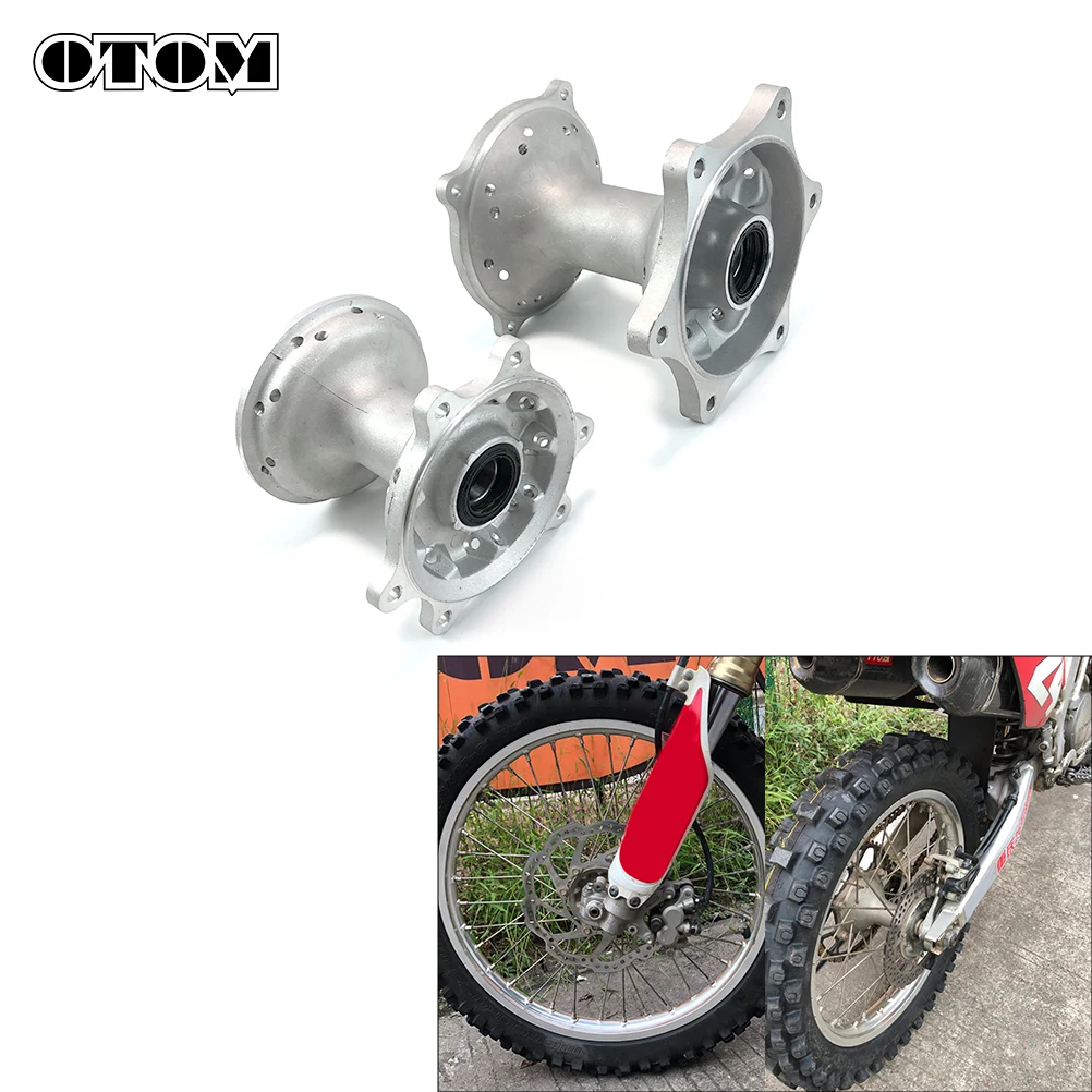 OTOM Motorcycle Front 36 Holes Rear 32 Holes Aluminum Wheel Hub Rim For  HONDA CRF250R CRF250X CRF450R CRF450X Off-road Motorbike
