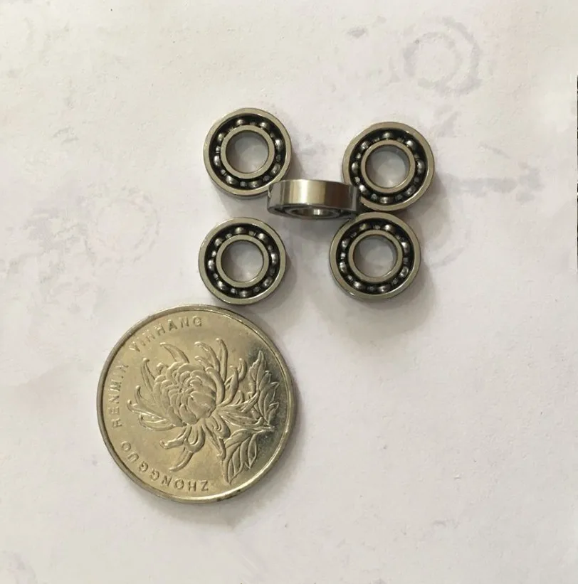 10pc MR Series Miniature Ball Bearings Open Type Deep Groove Not Sealed