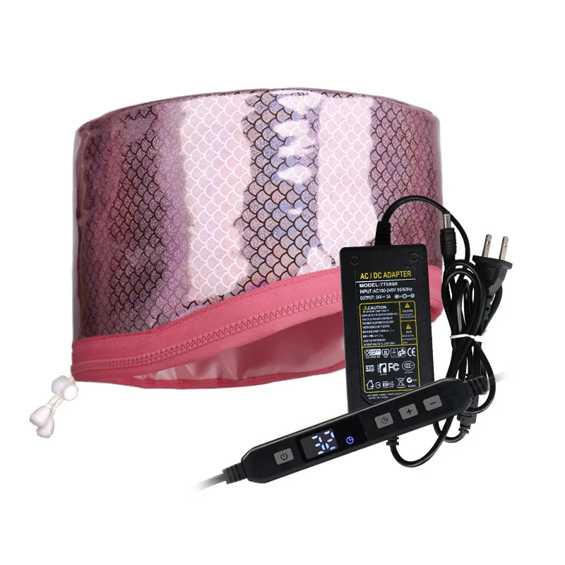 Thermal Treatment Hair Cap Heating Hair Steamer 220V Care Accessories Bonnets for Women Dryer Home Spa Salon Styling