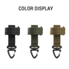 Multi-purpose Nylon Gloves Hook Climbing Rope Anti-lost Camping Hanging Buck Work Gloves Safety Clip Outdoor Tactical Gloves 5