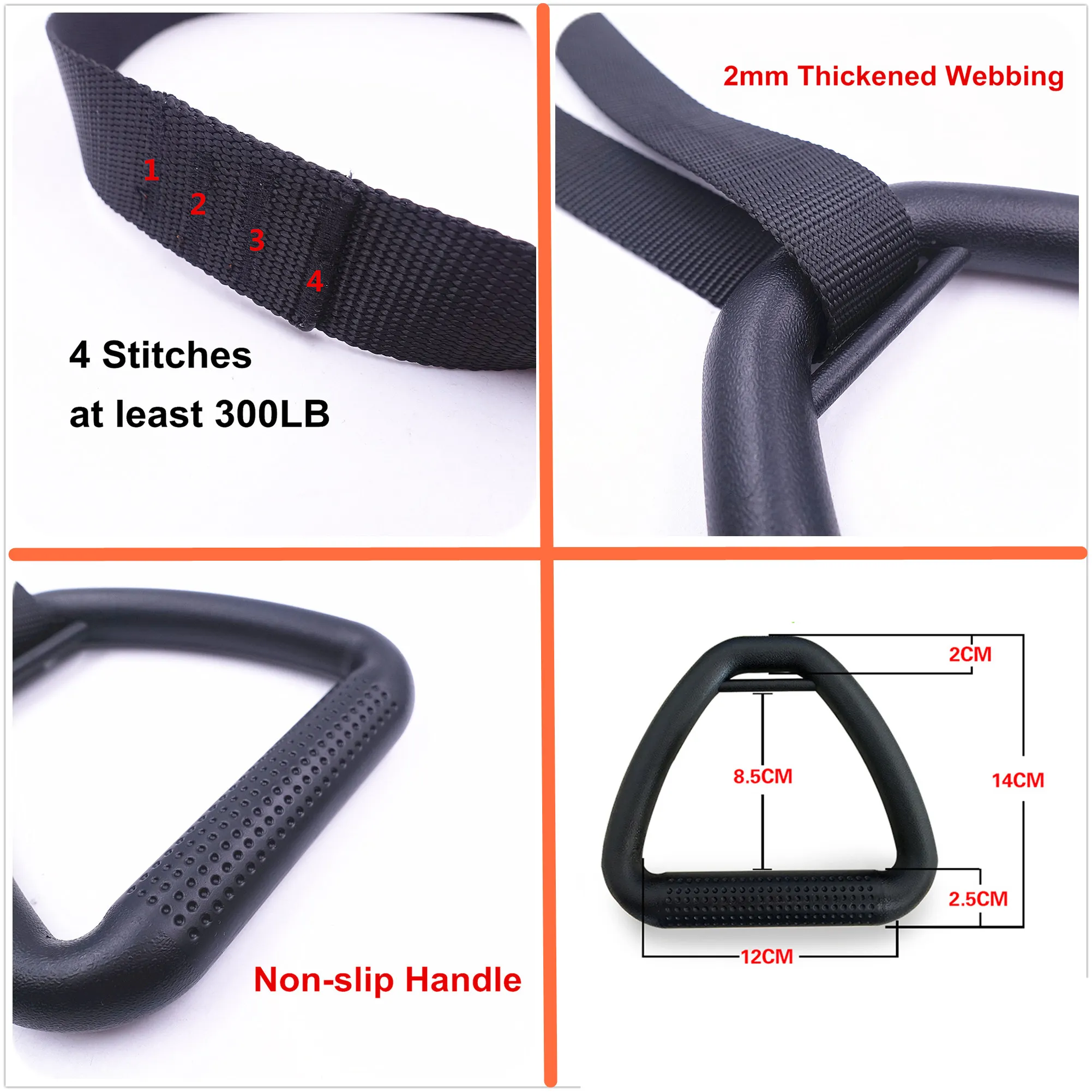 Gymnastic Rings Pull up Handle Rings for Chlidren Adult Exercise Pull Ups Home Workouts Strength Training Fitness Equipment