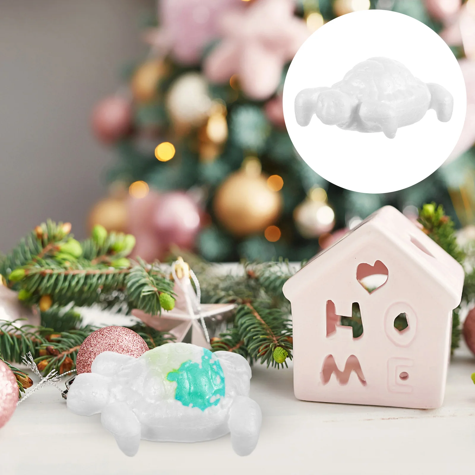 

Foam Turtle DIY Foams Crafts Creative Shaped Blank Party Small Animal Figurines