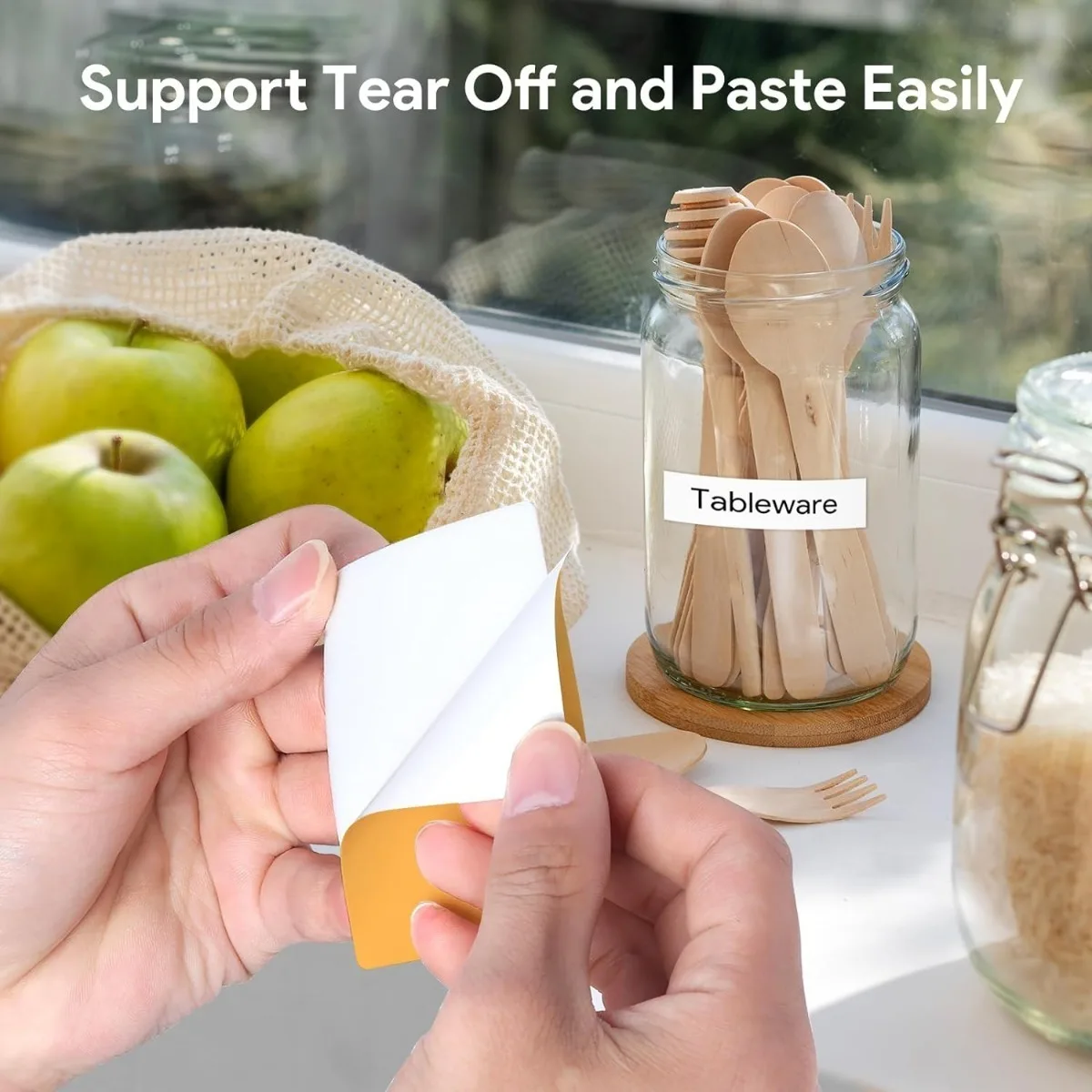 Thermal Paper Self-Adhesive Sticker Paper for Mini Thermal Pocket Printer,Black on Orange/Purple/Green 57mm x 3m,30mm Diameter