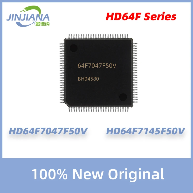

100% brand new original HD64F7145F50V HD64F7047F50V package LQFP-144 microcontroller chip [IC MCU 32BIT 256KB FLASH] RENEASAS
