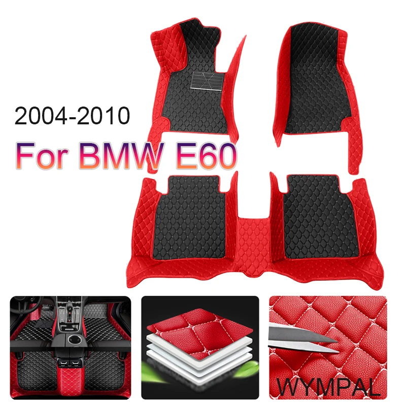 

Кожаные автомобильные коврики для BMW E60 100% 2004 2005 2006 2007 2008 2009 2010