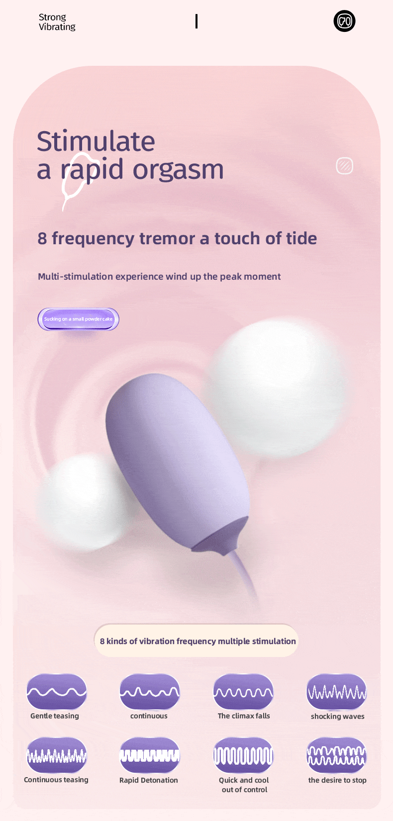 Jissbon Nipple Sucking Vibrator Egg Clit Vacuum Suck for Female Sex Toy Clitoris2 In 1 Vibrat C&GSpot Stimulation Adult Massager Seec574f940534f3c98d3a0238229792eb