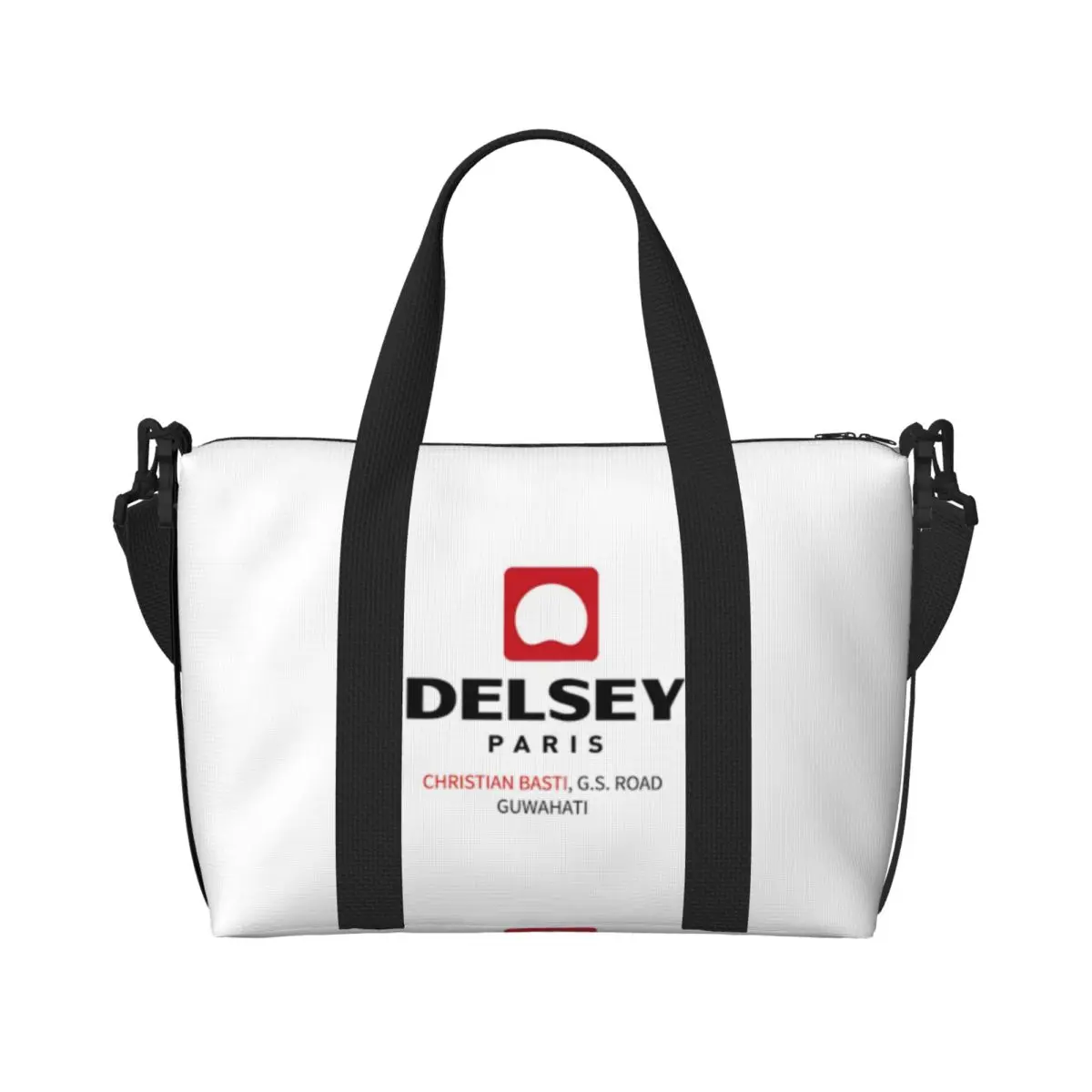 Large DELSEYS Tote Bag for Women Shoulder Shopper Beach Gym Travel Bag