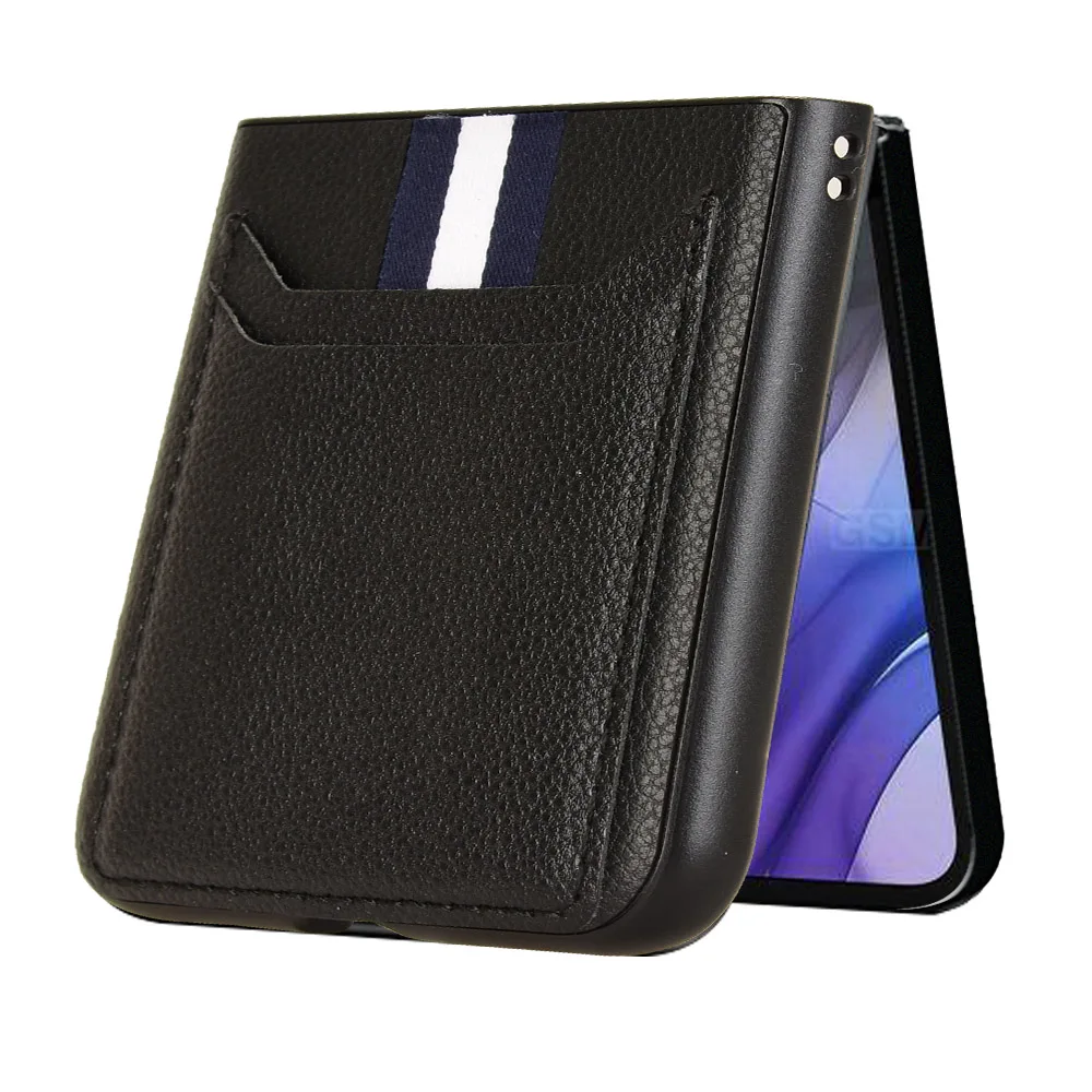 Sleek PU Leather Card Holder Lightweight Protective Phone Case