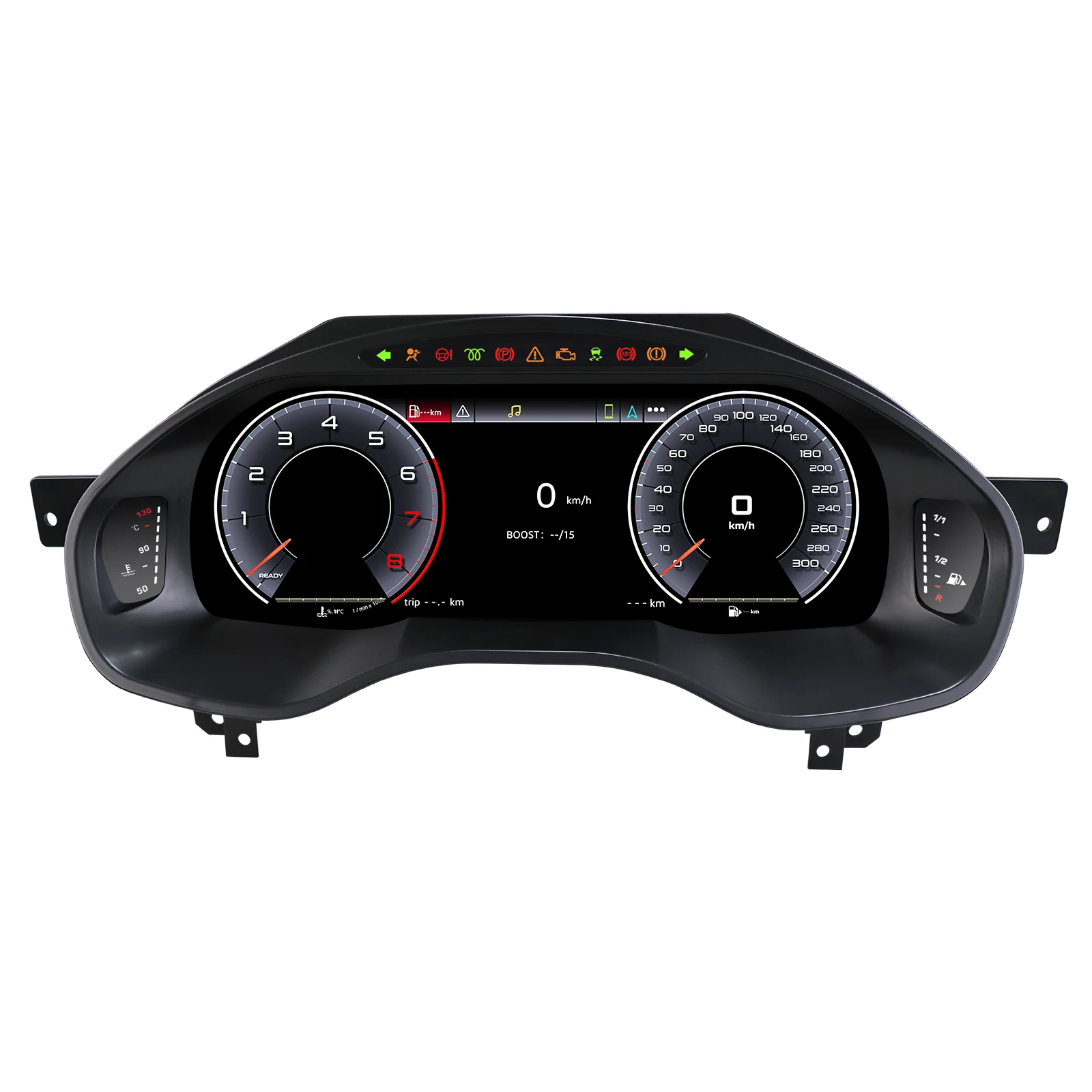 Panel de Instrumentos LCD para Automóvil Hizpo 12.3 para Audi A6 A7 2013-2018, Pantalla Digital, Velocímetro, Cabina Virtual 1