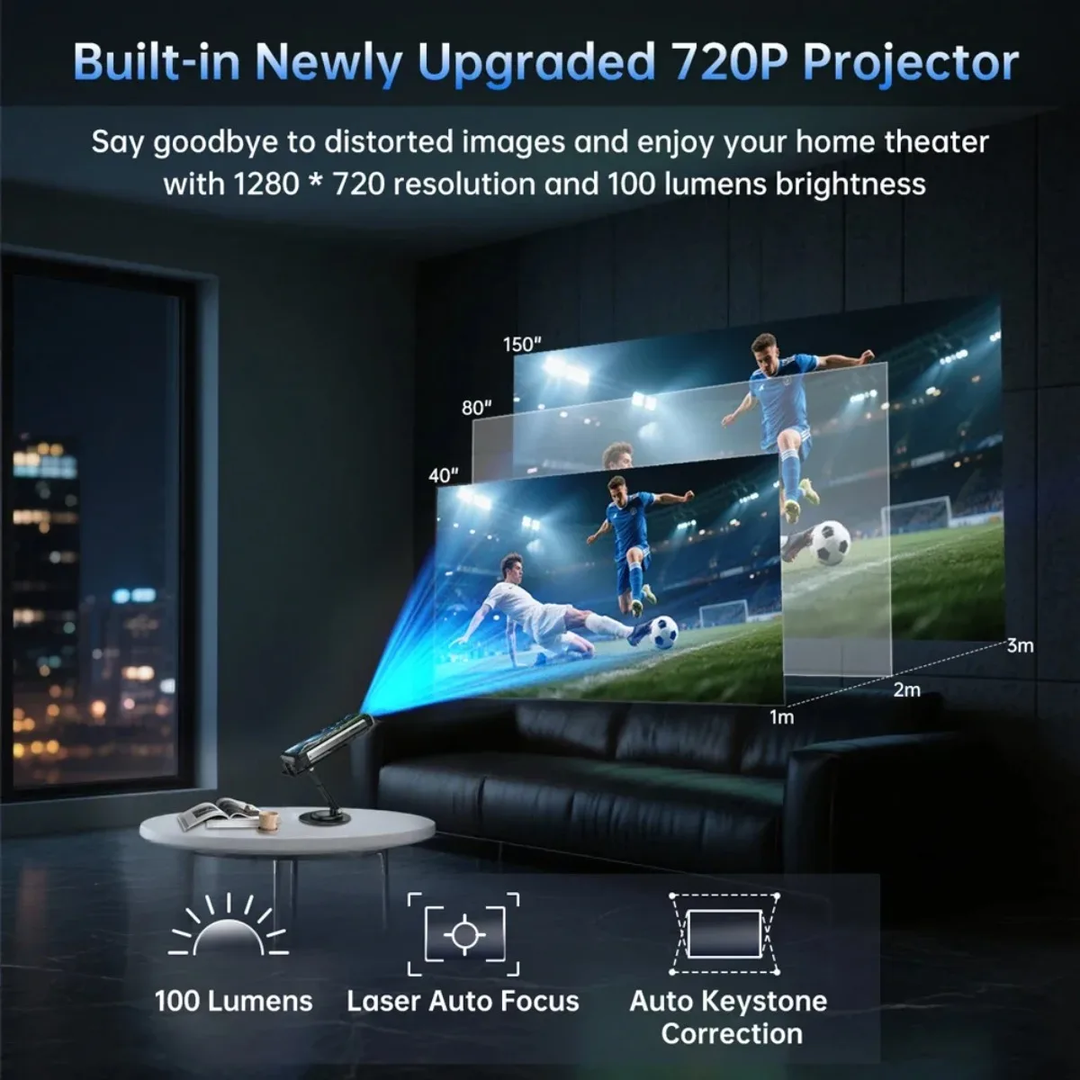 Tank 4 5G Phone Built-in 720P Projector IR Blaster 11600mAh 24GB 512GB 6.78" Dimensity 7300 IP68/IP69K NFC Phones Unihertz 8849