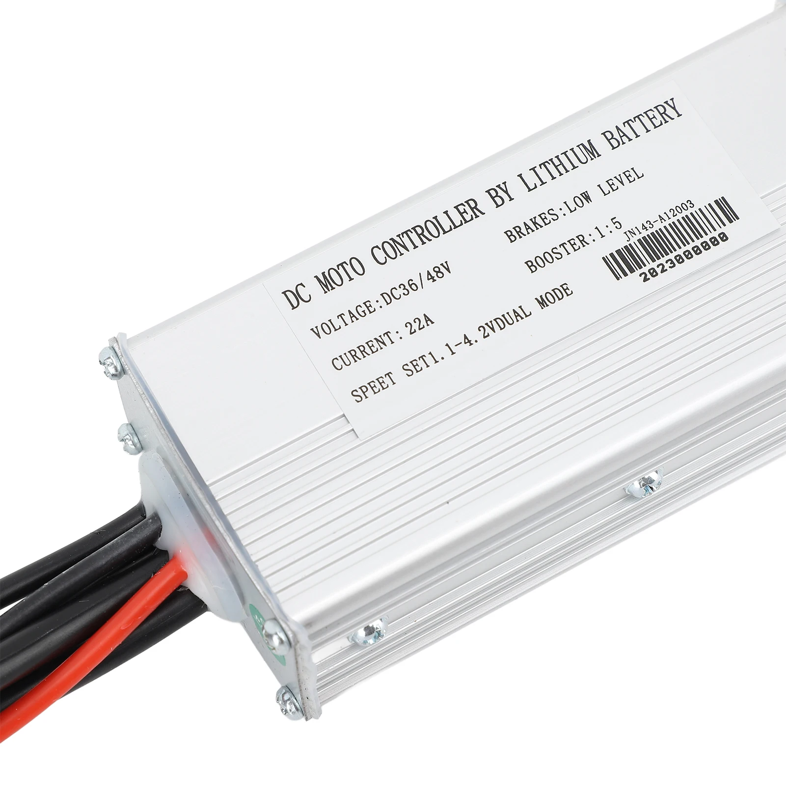 Electric Controller Controller 36V 48V Excellent Heat Dissipation Waterproof Connector for 500W Motor