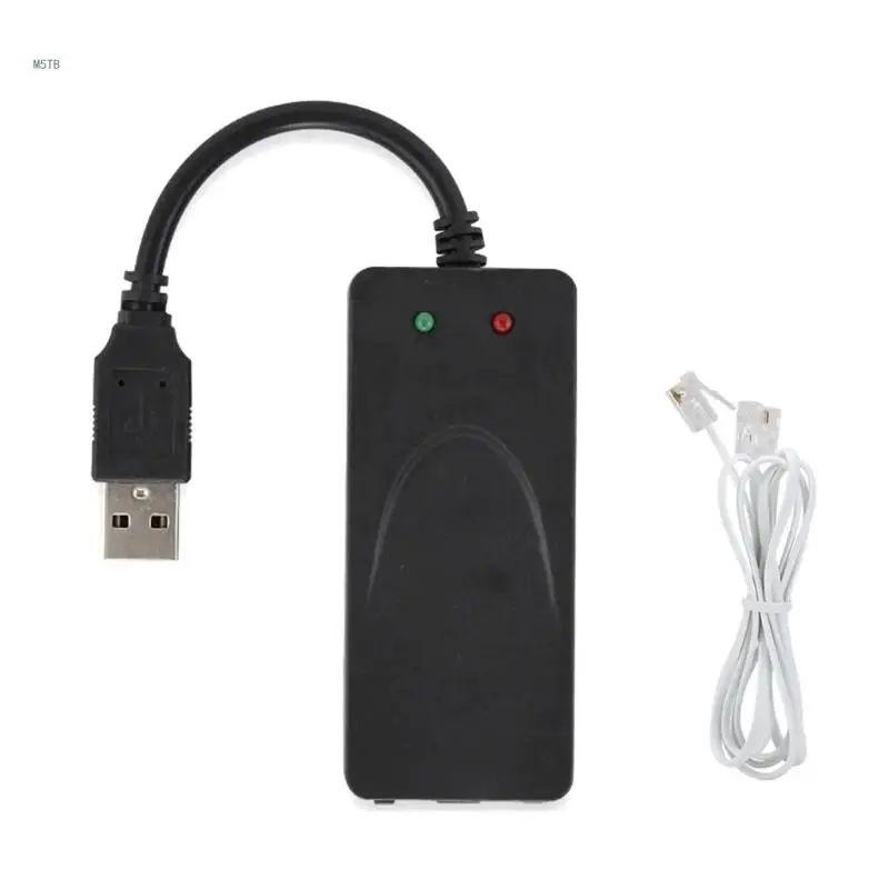 USB2.0 56K External Modem Driver for Win 7 8 10 XP USB Fax Modem