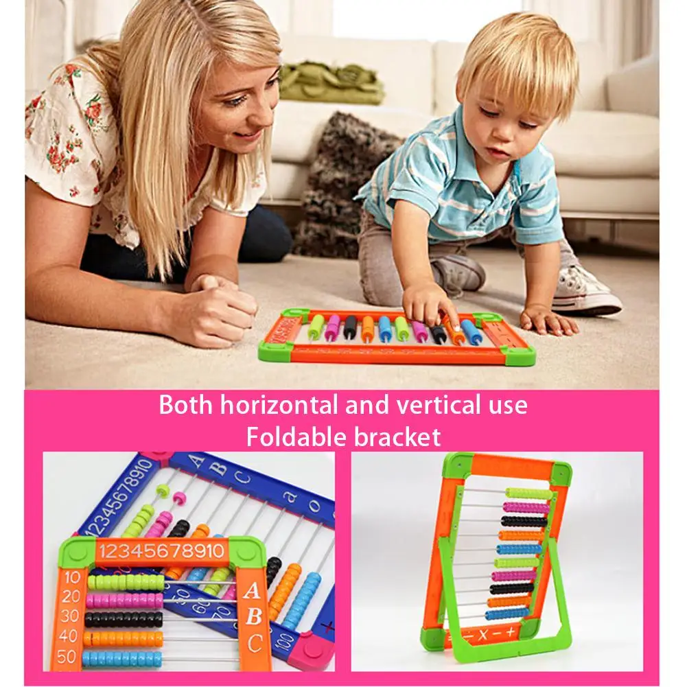 Educational Toys Children Abacus Math Toy Multifunctional Preschool Learning Educational Counting Tool For Kid Kindergarten Students Children Toy