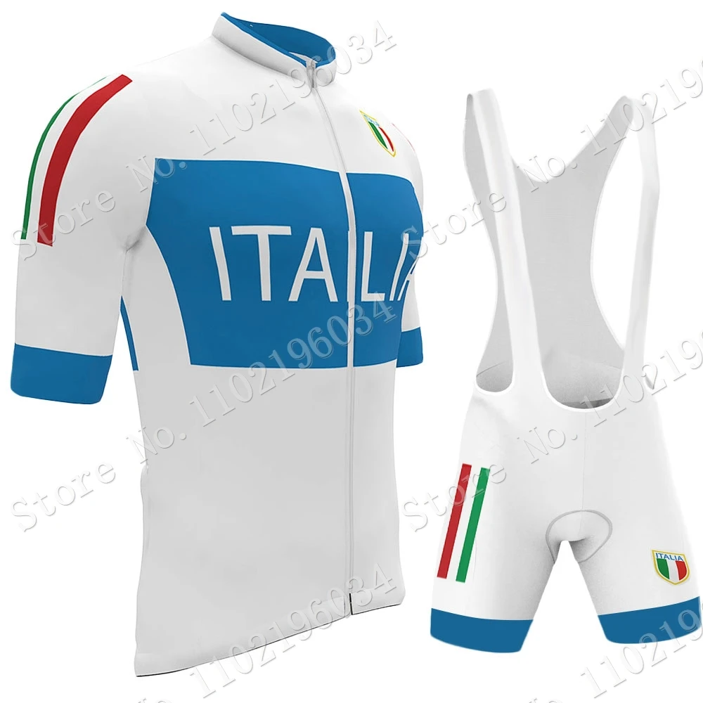 Italy National Team Jersey Set World Champion Clothing Man Road Bike Shirts Suit Bicycle Bib Shorts MTB Ropa - AliExpress