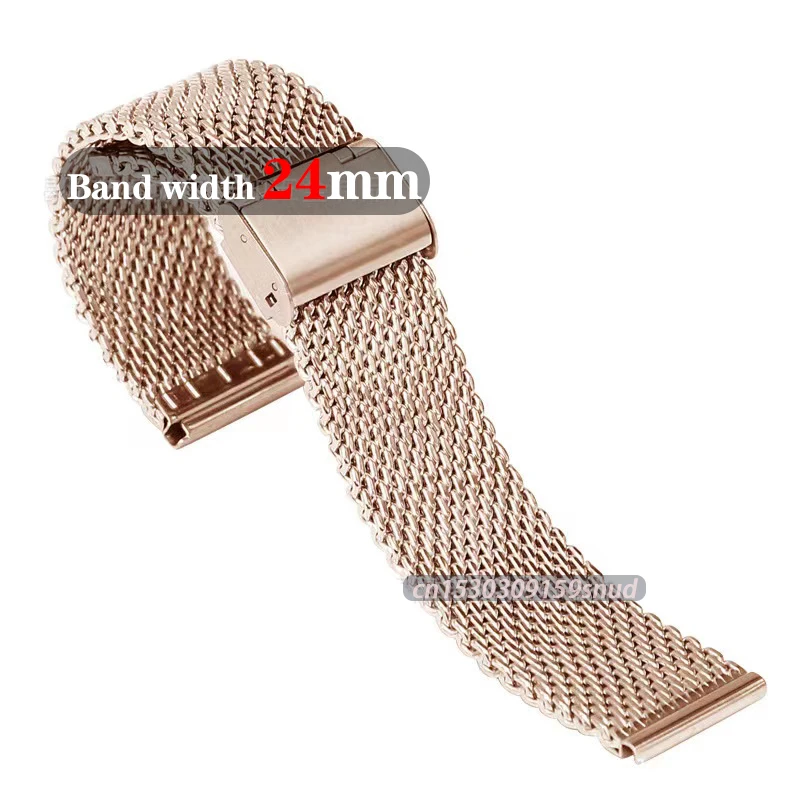 

10~40PCS 24mm steel band for smart watch
