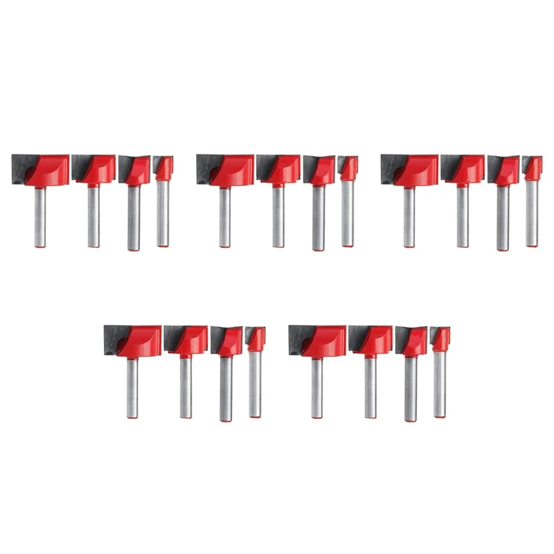 

Фрезы для гравировки по дереву с ЧПУ, 10/15/22/30 мм, 20 шт.