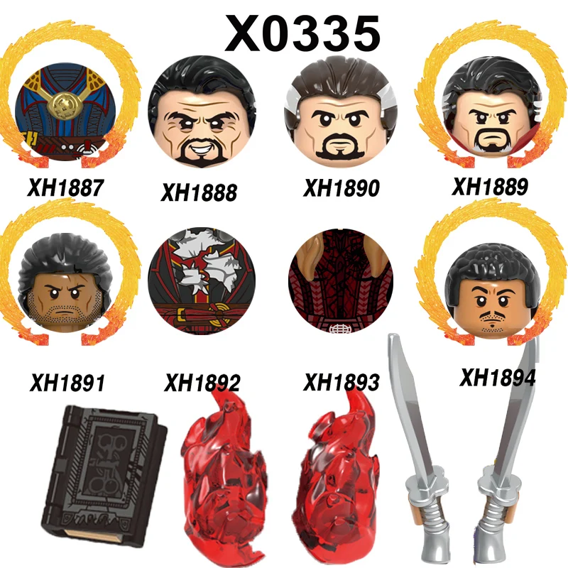 X0335 New Arrival Famous Movie Series Building Blocks Figures Completed Toys Collection For Children Gifts Click Blocks