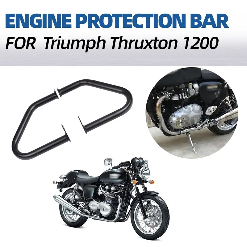 

For Triumph Bonneville T100 T120 Bobber Thruxton 1200/R Street Cup/Twin Speed Master Motorcycle Engine Guard Crash Bars Bumper