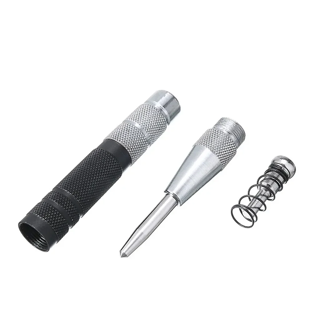 Brand New Center Punch Automatic Carbon Steel+alloy Steel Dot Punch 1 Pc Adjustable Non Slip Grip Spring Loaded