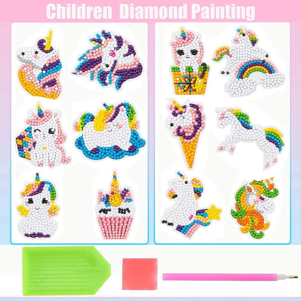 1set Crafts for Girls Ages 8-12 - Rhinestone Painting Kits for