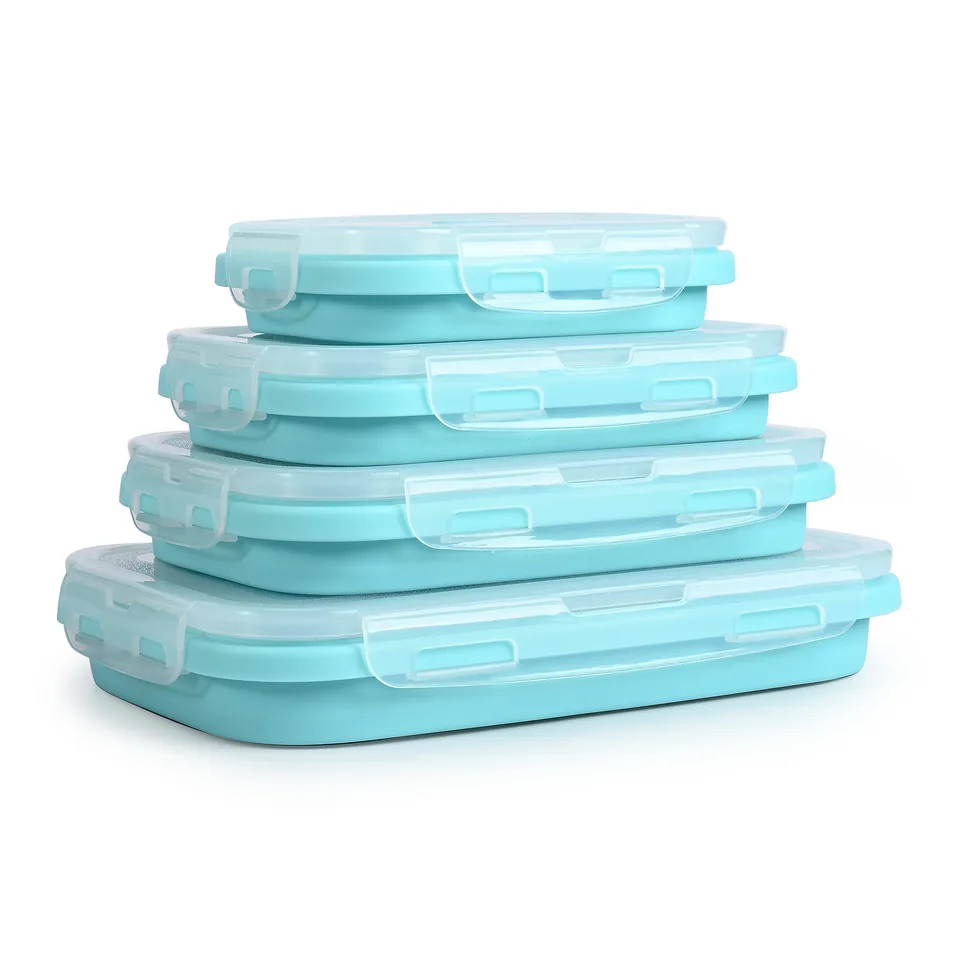 Paquete De 10 Fiambreras Bento, Lonchera Bento Para Adultos, Contenedor