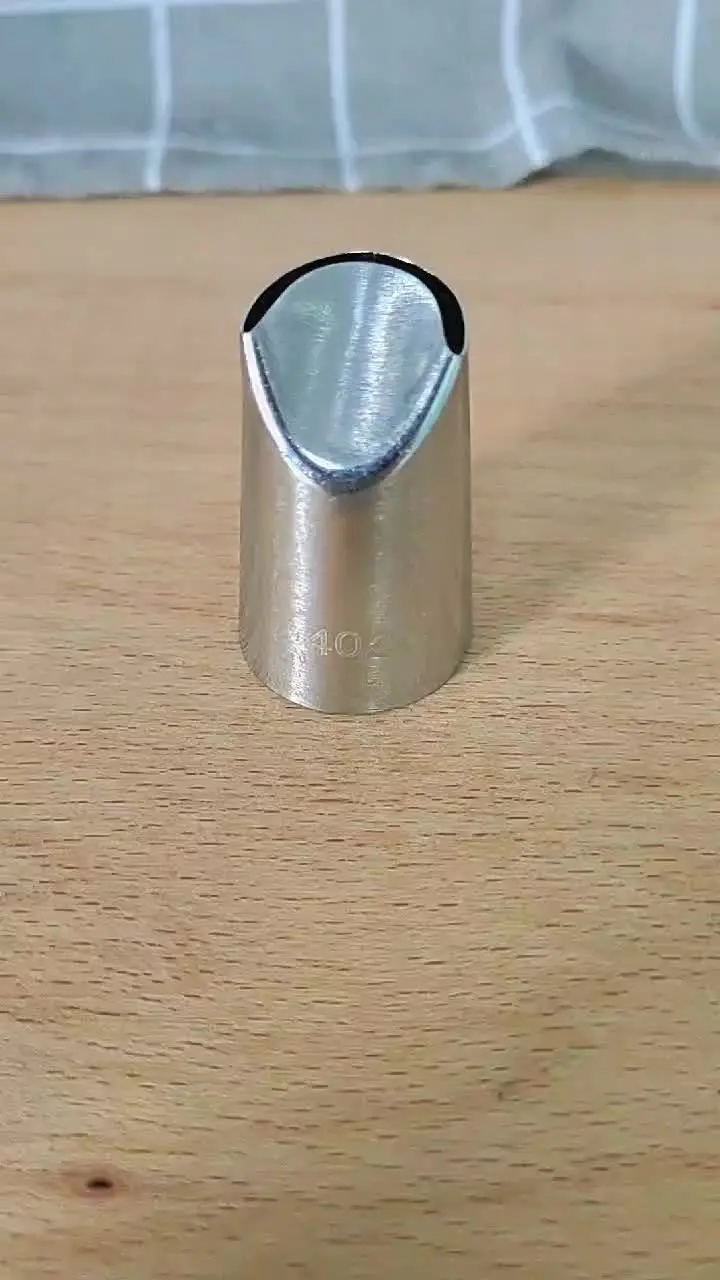 Кондитерские насадки из нержавеющей стали 6 шт