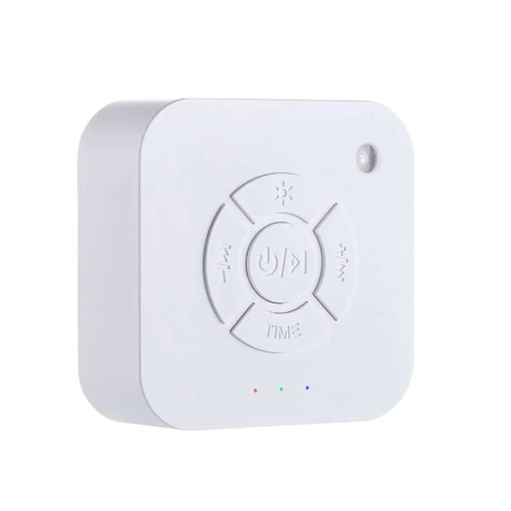 White Noise Sound Machine Sleep Soother With 9 Soothing Sounds Breathing Light Timer Type-C Charging For Baby Home Office Travel white noise machine,sleep aid device