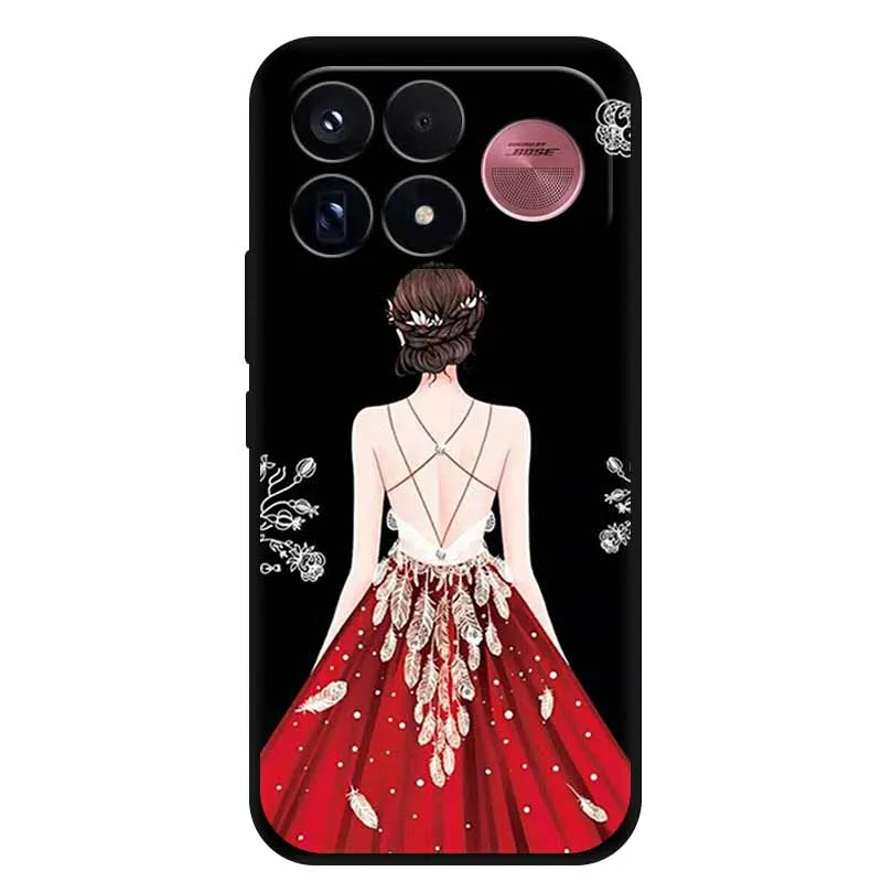 Cute Animal Cartoon Soft Silicone Shockproof TPU Phone Case