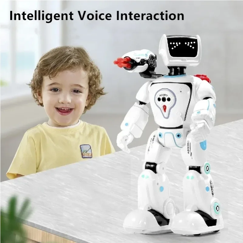 Intelligent Programming RC Robot Gesture Sensing Hydropower Hybrid Singing Dancing Science Teaching Voice Dialogue Kids' RC Toy