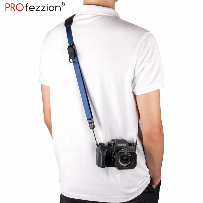 Ombro Pescoço Pendurado Cinta Liberação Rápida Pescoço Cinta para Sony Canon Digital Dslr Câmera Universal Acessórios Ajustáveis
