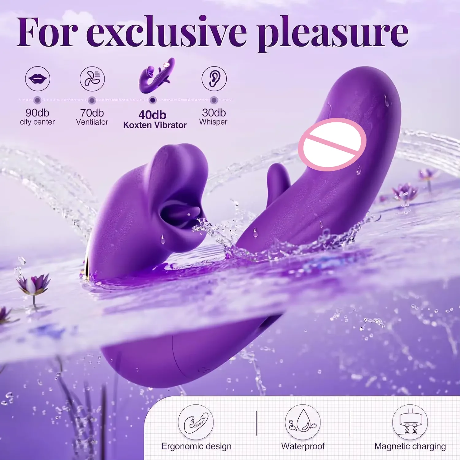 Powerful Rabbit Vibrator For Clitoral Stimulation & G-spot Pleasure_voghion.com