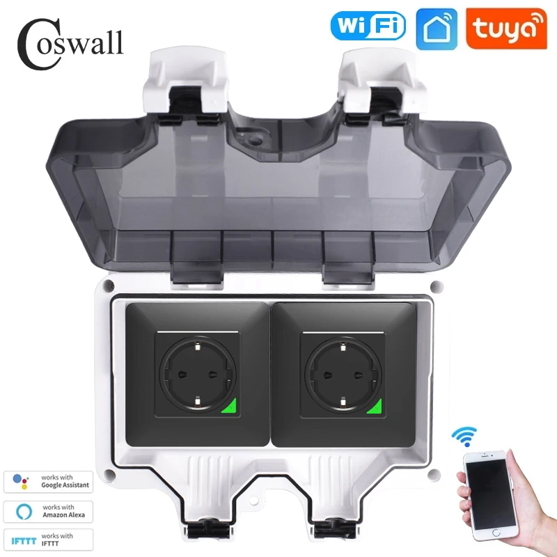 WIFI Tuya Black EU