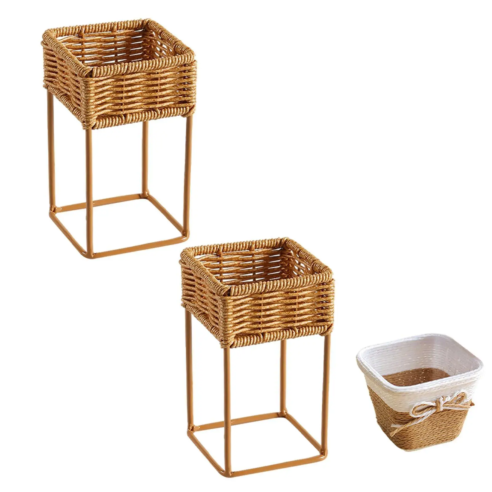 Plant Stand Potted Stand Home Decor Heavy Duty Shelf Planter Holder for Outdoor Plants Flowerbed Bedroom Living Room Patio