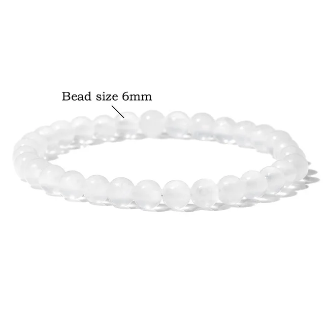 Natürliches Edelstein-Armband Elastisch - 7,5 Zoll, 6-12 Mm Bunte Perlen, Handgefertigt