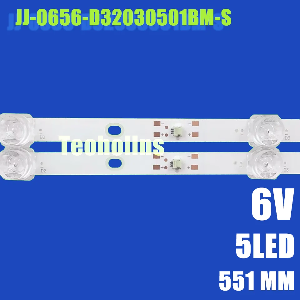 LED 백라이트 JJ-0656-D32030501BM-S 32VH13B VR 32VH14BS 32MH13B 32MH14BS МS-НK-Т320-V6-F2-3030-2.1-2105-FY4-05용