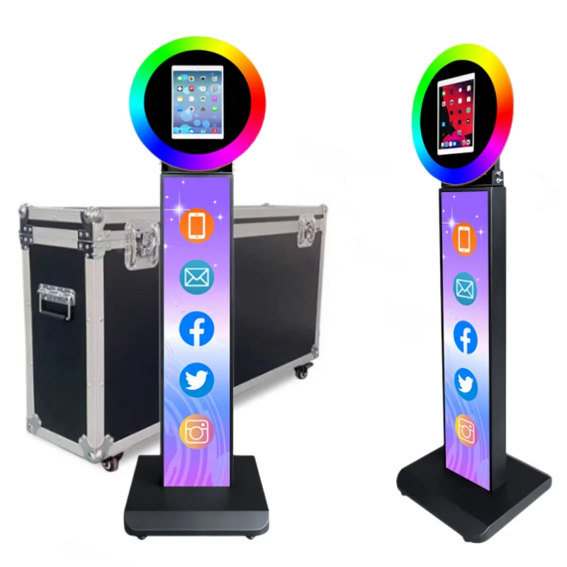 Selfie Photo Booth For iPad 10.2"/11"/12.9" Portable Selfie photobooth